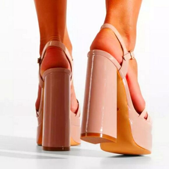 BRAND NEW SOUL PRINCESS PLAINT  BLOCK HEEL SANDAL S2 - Picture 15 of 15